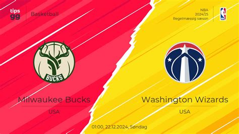 Milwaukee Bucks vs. Washington Wizards odds, tips and betting t.